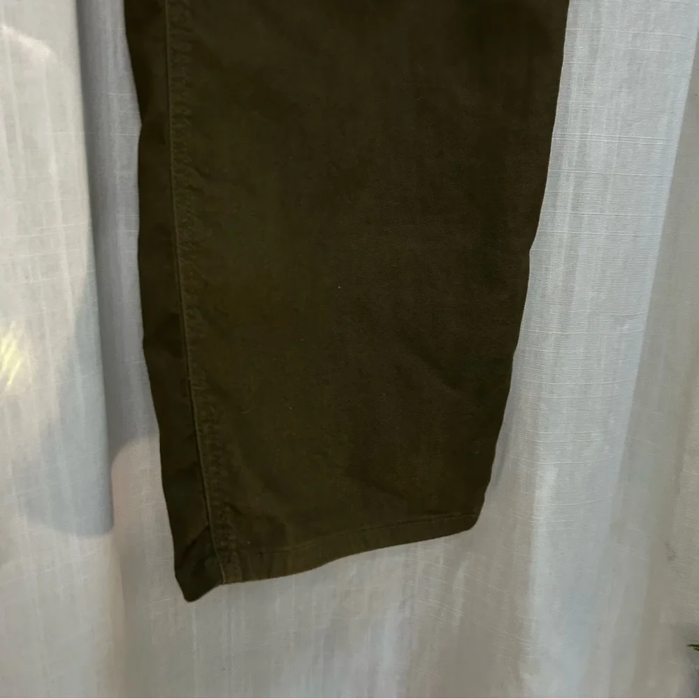 42/30 Prana Bridger Jean in green canvas feel slim fit